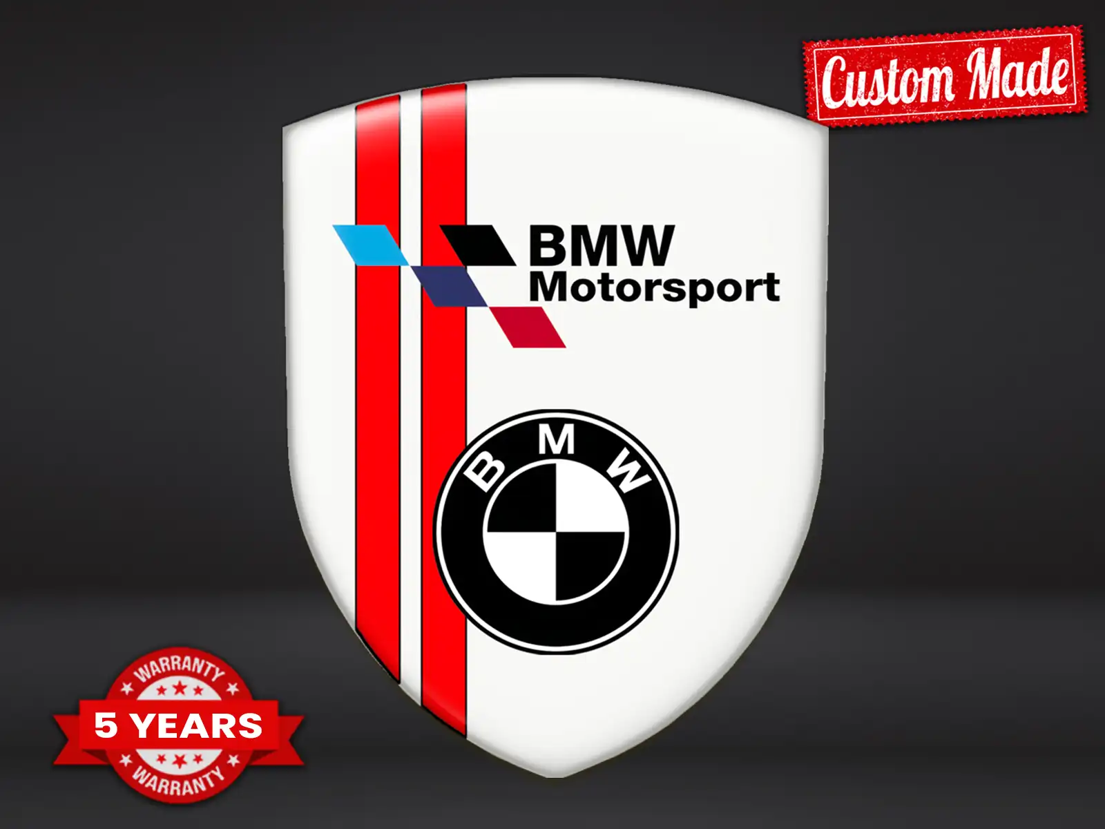 BMW Logosticker Premium Hochwertig Robust Gedruckt